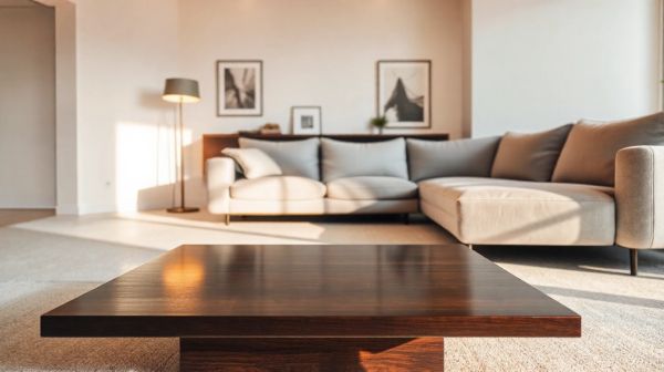 Sélection de tables basses design pour sublimer votre salon